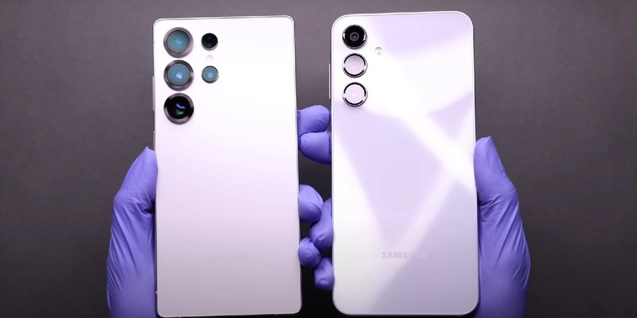 Samsung Galaxy S25 Ultra против Galaxy A16