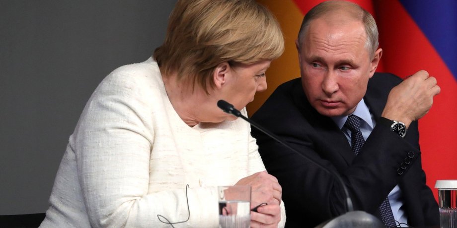 Владимир Путин, Ангела Меркель, телефонный разговор