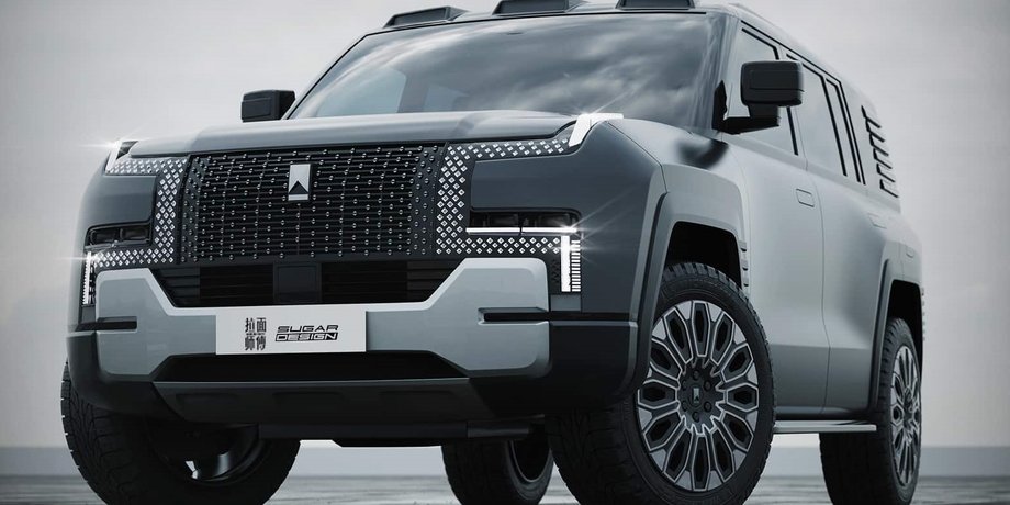внедорожник BYD, новый BYD, BYD Yangwang R1, электромобиль BYD, гибрид BYD, китайский внедорожник