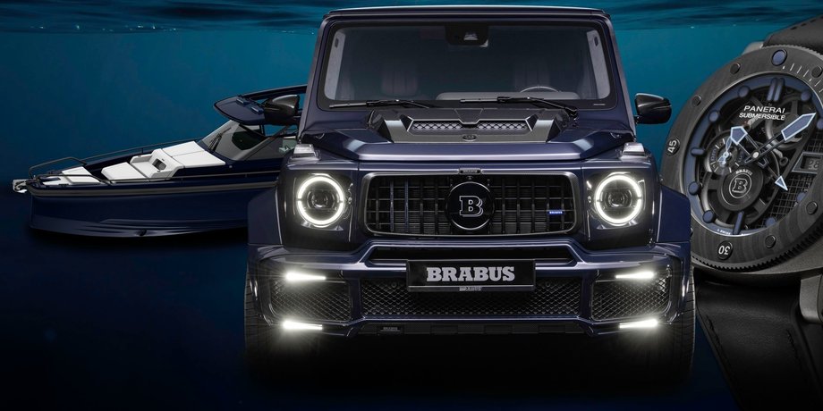 Brabus 900 Deep Blue, Brabus 900, Тюнинг Гелендвагена, Mercedes Brabus