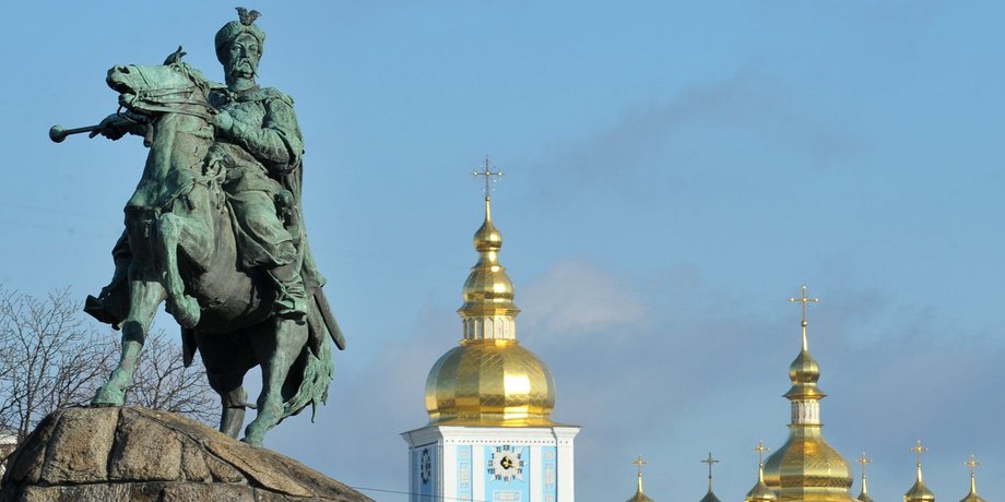 памятник Богдану Хмельницкому в Киеве