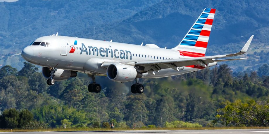 Літак, American Airlines, політ, рейс, квиток