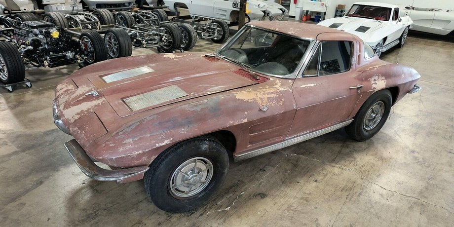 Chevrolet, Chevrolet Corvette, Chevrolet Corvette C2, Авто, Автомобілі, Спорткар, Продаж, США, Раритетні авто