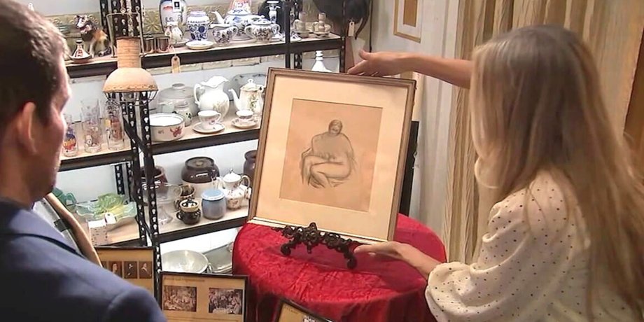 Картина Ренуара, картину купили за 12 долларов, подленник Ренуара, Пьер Огюст Ренуар, известный художник, портрет, может стоить миллионы, купила на распродаже