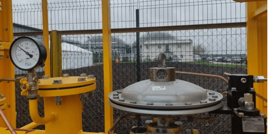 В Украине подключили к газовой сети первый биометановый завод