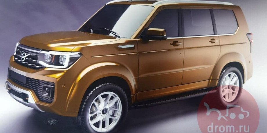 UAZ Patriot, новый УАЗ Патриот, УАЗ Патриот, новый UAZ Patriot, русский прадо
