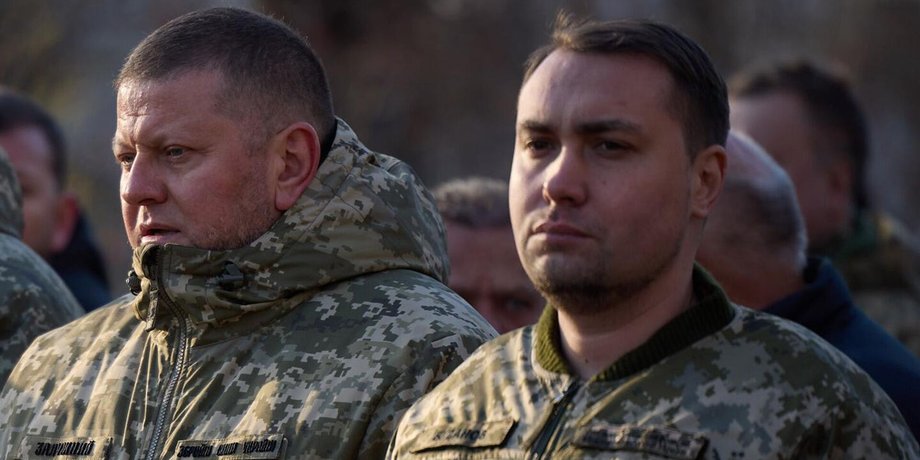 Кирилл Буданов, Валерий Залужный, Главнокомандующий ВСУ, ГУР МОУ, начальник разведки