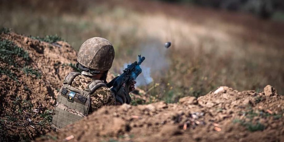 Боец ВСУ