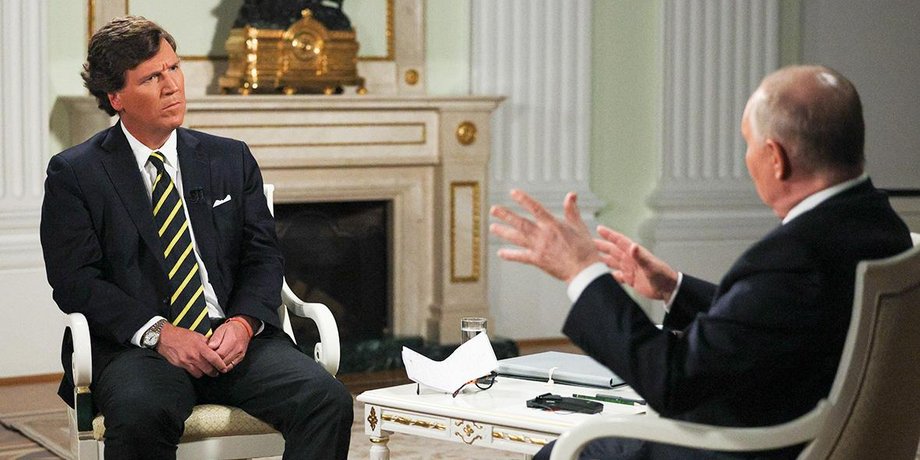 інтерв'ю Путіна, Такер Карлсон, американський журналіст, кремлівські політтехнологи, ставлення до інтерв'ю