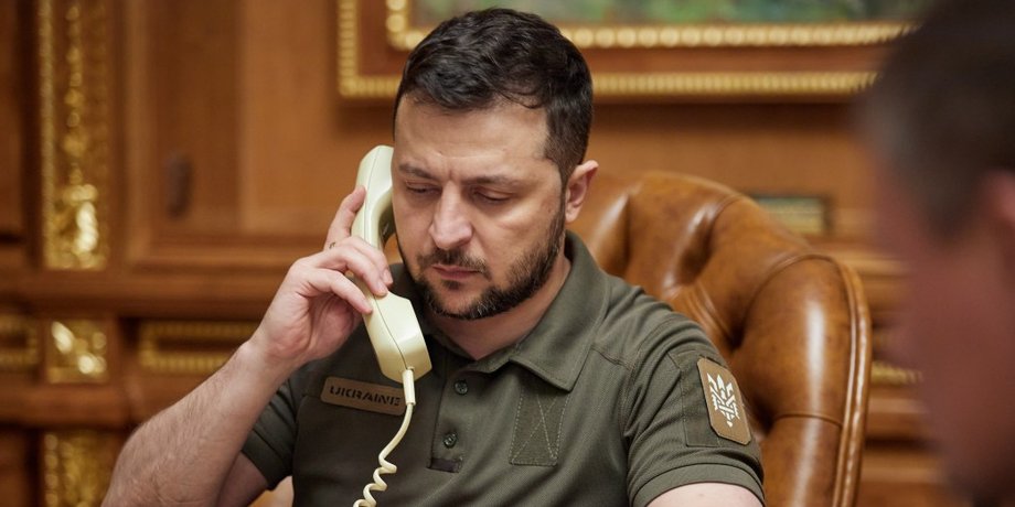 Владимир Зеленский, президент Украины, телефонный разговор, Си Цзиньпин, НАТО, Йенс Столтенберг