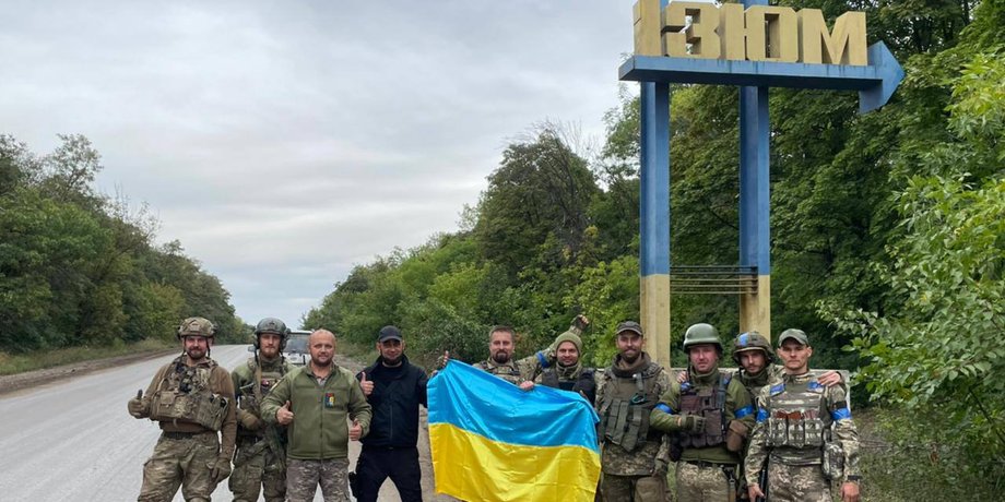 Місто Ізюм визволення деокупація Харківська область