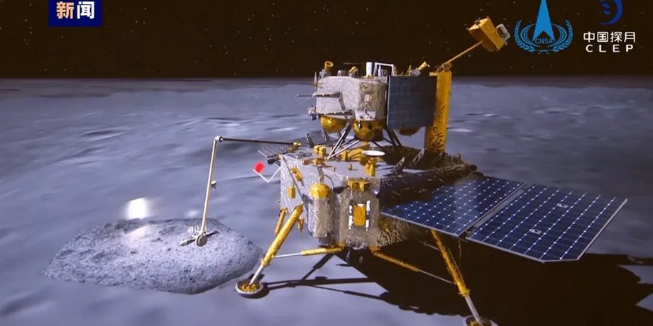 модуль Чан'е-6, Місяць