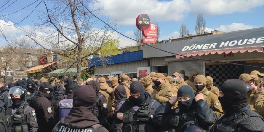 Снос МАФов, Киев