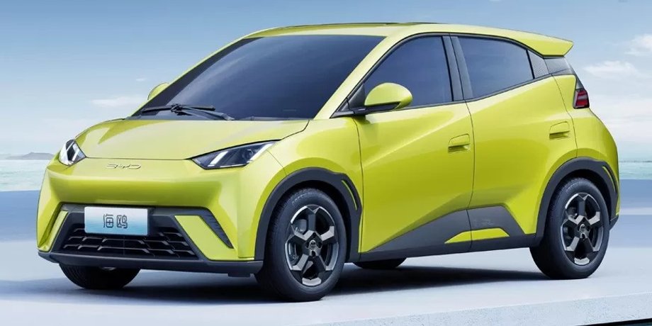BYD Seagull 2023, BYD Seagull, новый BYD Seagull, электромобиль BYD