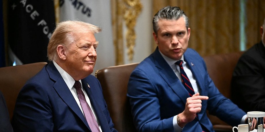 Дональд Трамп і Піт Гегсет