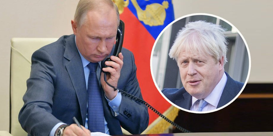 Владимир Путин, Борис Джонсон