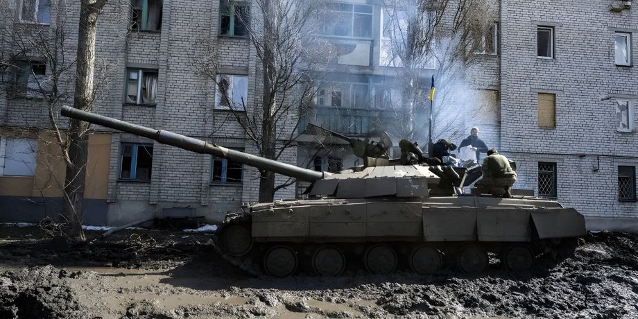 оборона бахмута