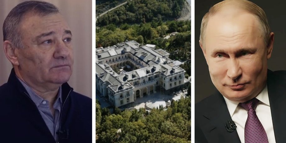 дворец Путина, Аркадий Ротенберг, Владимир Путин
