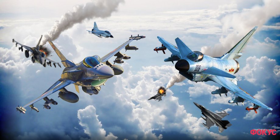 J-10, Энергичный дракон, F-16, Боевой сокол, легендарный самолет, лучший истребитель