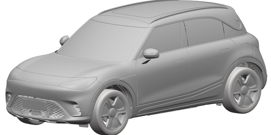 Кроссовер Smart, электромобиль Smart, новый Smart, электрокроссовер Smart