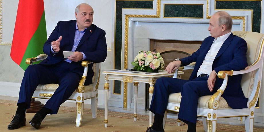 путин и лукашенко