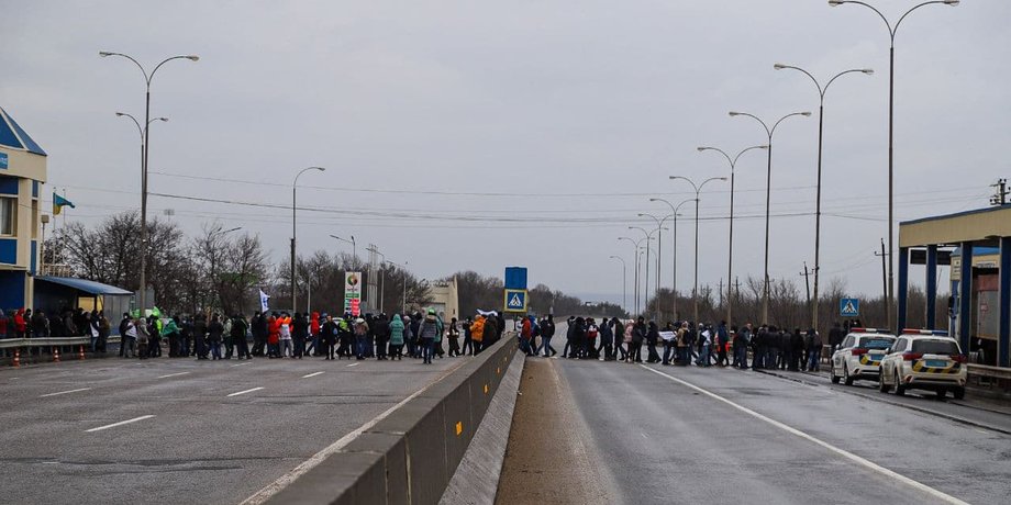 моряки, акция протеста