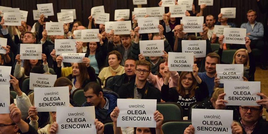Акция в Польше / Фото: facebook.com/HennadiiAfanasiev