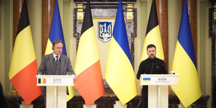 Владимир Зеленский, Зеленский, президент Украины, Барт де Вевер, де Вевер, Вевер, Вевер, Зеленский и де Вевер
