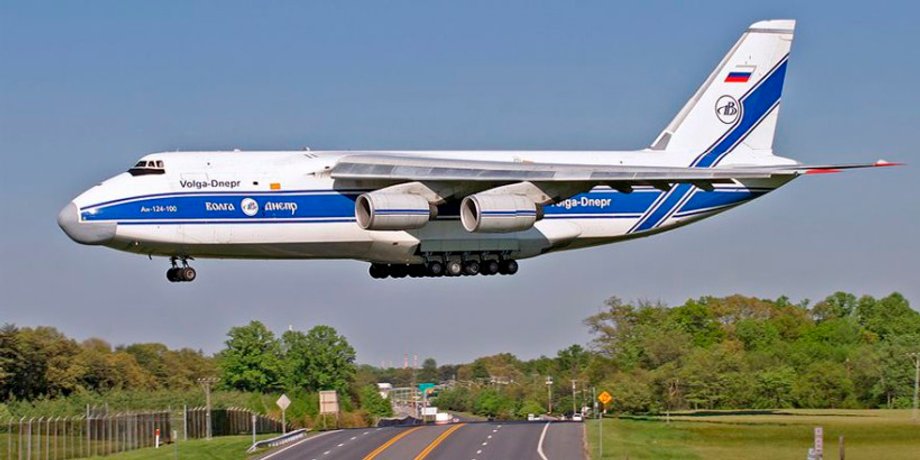самолет руслан, ан 124, торонто, волга днепр, арест самолета
