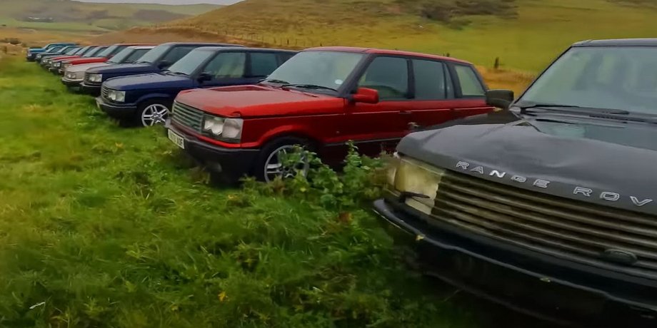 кладовищі рейндж ровер, цвинтарі Range Rover, Range Rover, розбирання Range Rover
