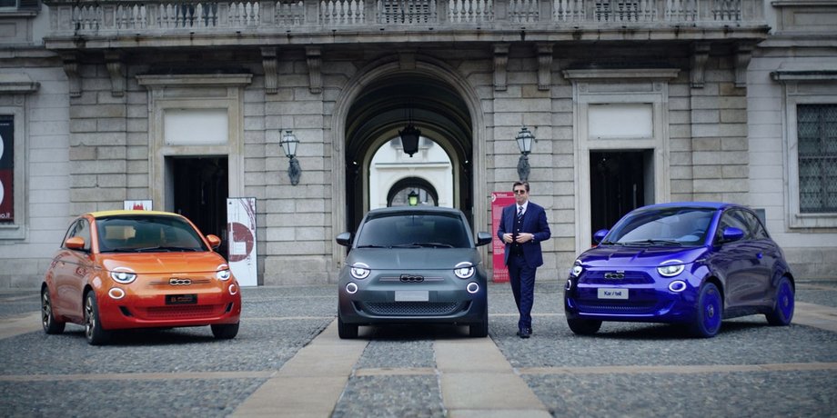 Fiat, Fiat 500, Fiat 500e, Авто, Автомобілі, Armani, Bvlgari, Kartell, Електрокари, Електромобілі, Фото