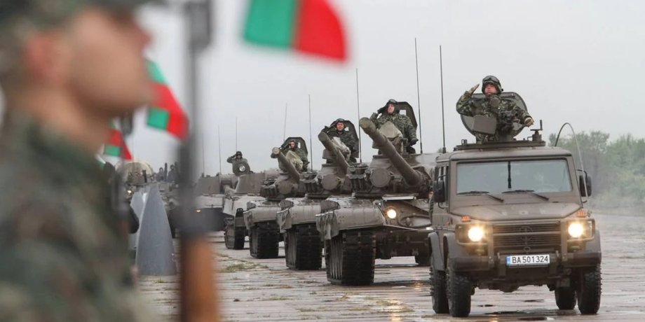 армия, техника, машины, флаг болгарии