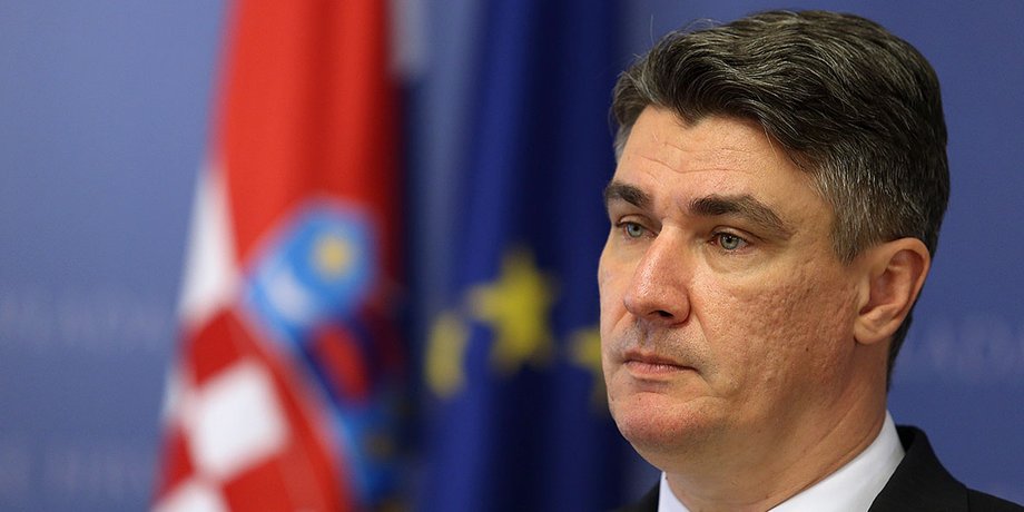 Зоран Миланович, президент Хорватії, Хорватія