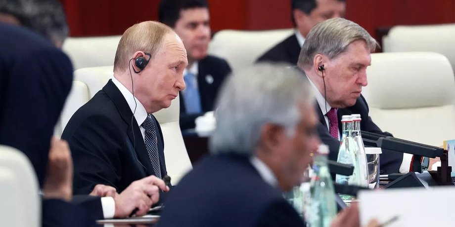 путін на саміті шос