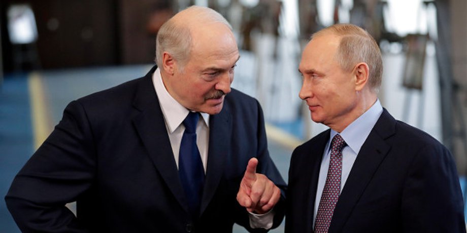 Александр Лукашенко и Владимир Путин