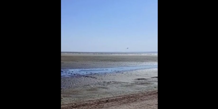 азовське море, новини маріуполя, явище, відлив, море, берегова лінія, перо андрющенко