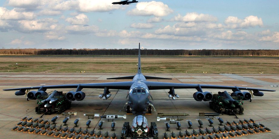 B-52J Stratofortress, Легендарный самолет, B-52, бомбардировщик B-52J, стратегический бомбардировщик