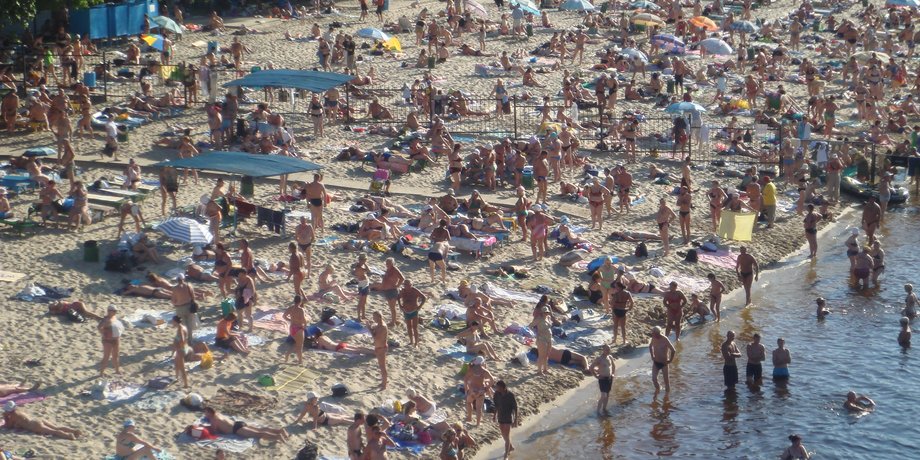 Киев, пляжи, пляжный сезон в Киеве, пляжный сезон — 2024, КГГА