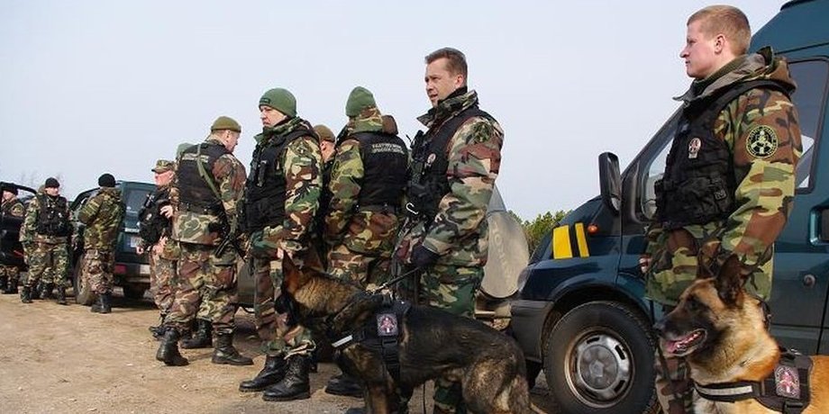 Литовские пограничники / BaltNews.lv
