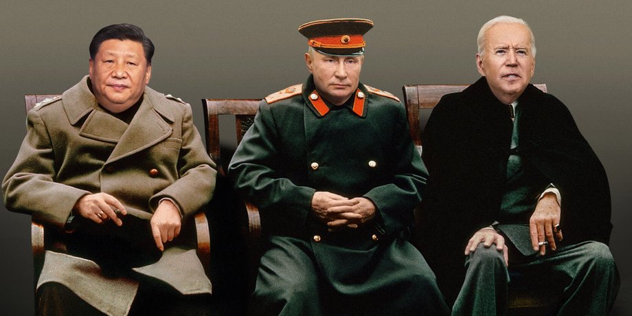 ялтинская конференция, джо байден, владимир путин, си цзиньпин, передел мира
