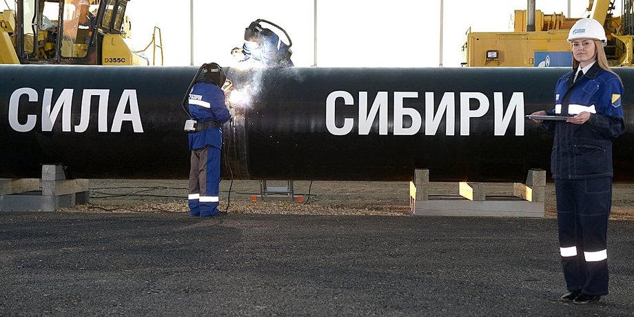 магистраль сила сибири, газопровод, газ, россия, китай