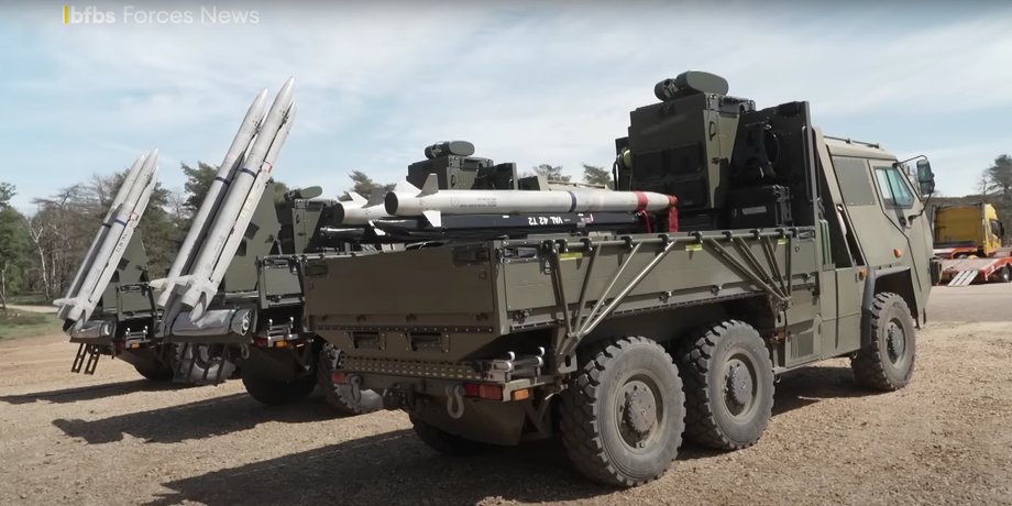 ЗРК Raven на полігоні