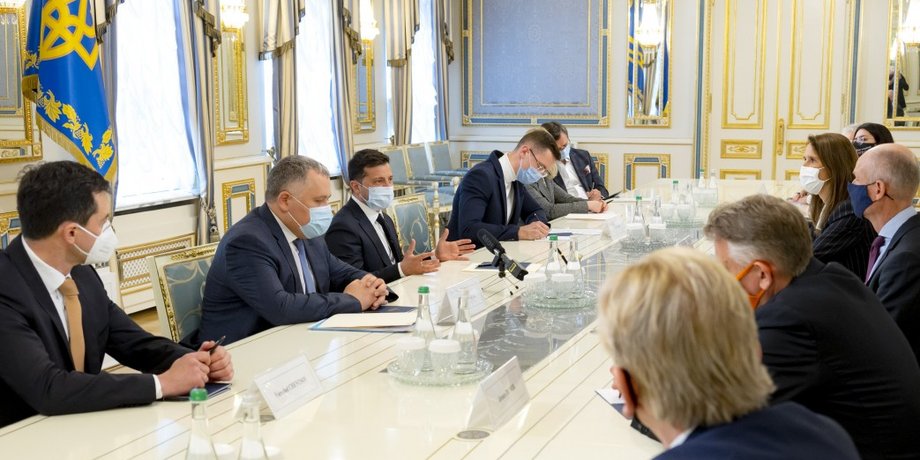 зеленский на зустрічі лідерів Бенілюксу, зеленский про ситуацію на донбасі