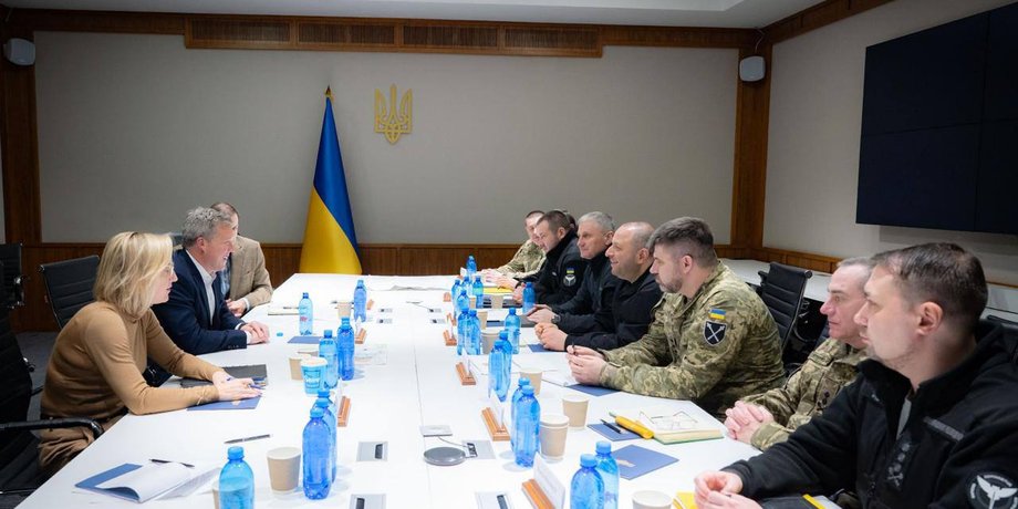 Зустріч української та американської делегацій