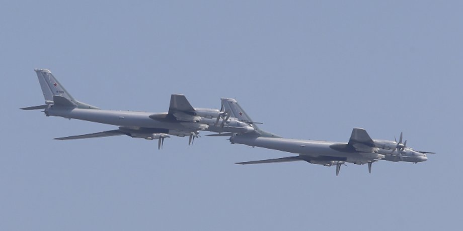 Ту-95,  стратегические бомбардировщики, истребители, самолеты, авиация, ВВС РФ, США