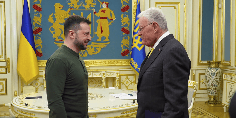 Кот Келлог и Владимир Зеленский, Келлог и Зеленский, Келлог и Зеленский