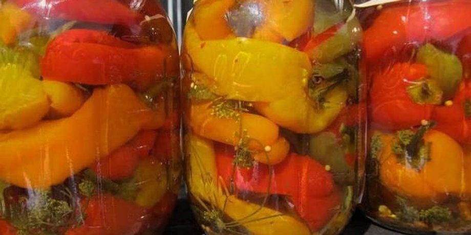 Маринований цілком солодкий перець, перець маринований, маринований перець рецепт