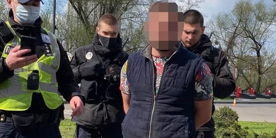 Киев, Стрельба Коммунальщики, Полиция, Спецоперация, Печерский район