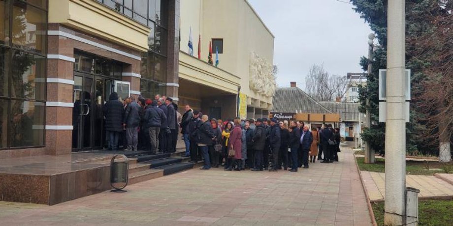 люди, очередь, Тирасполь