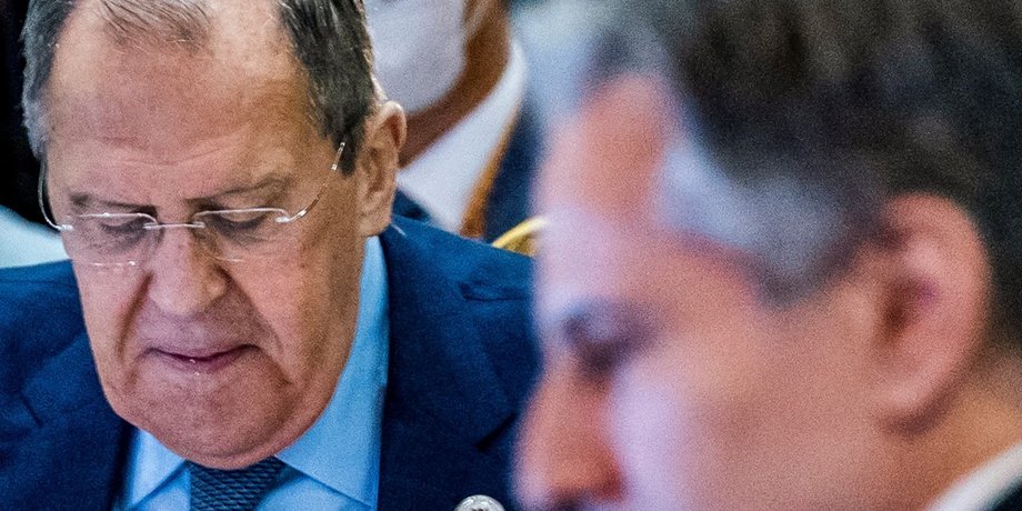 Сергій Лавров та Ентоні Блінкен